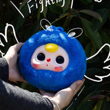 Baby Three Orchard Fruit Zipper Bag Plush Blind Box