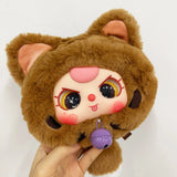 Baby Three Lucky Cat Large Zipper Plush Blind Box