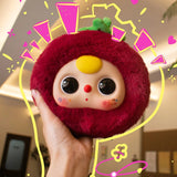 Baby Three Orchard Fruit Zipper Bag Plush Blind Box