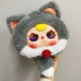 Baby Three Lucky Cat Large Zipper Plush Blind Box
