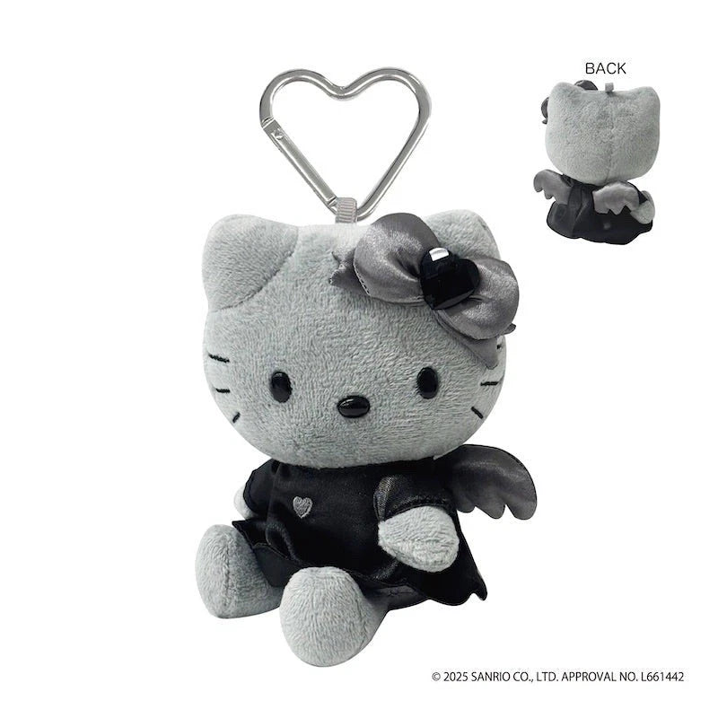 Hello Kitty Black Angel Plush Charm