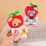 Cherry Mofusand Cat Magnetic Mini Plush 5in