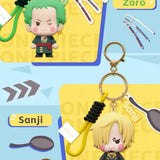 One Piece 3D CHIBI Character Strap Keychain