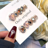 Chic Chic Crystal Handmade Faux Nail Set