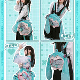 OFFICIAL Miku Big Mouth Ita Backpack 4Way Vocaloid