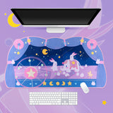 Cutie Circus Keyboard Gaming Mouse Pad