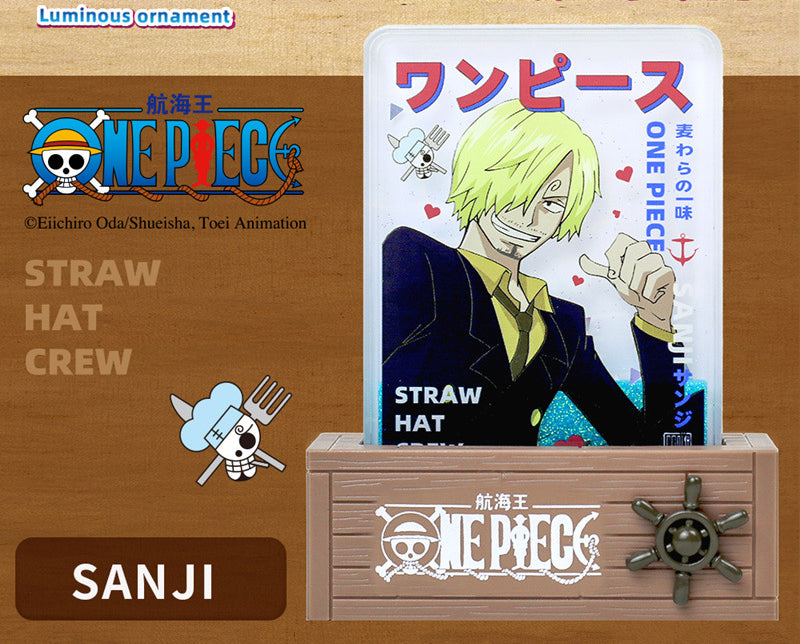 One Piece Liquid Glitter LIGHT Acrylic Stand