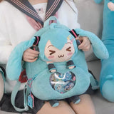 Hatsune Miku Moeyu Heart Ita Plush Backpack OFFICIAL