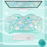 Frog's Casual Time Keyboard Gaming Mouse Pad