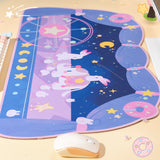 Cutie Circus Keyboard Gaming Mouse Pad