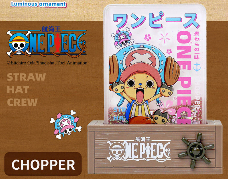 One Piece Liquid Glitter LIGHT Acrylic Stand