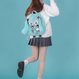 Hatsune Miku Moeyu Heart Ita Plush Backpack OFFICIAL