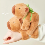 Capybara Clap Slap Bracelet Plush Wristband