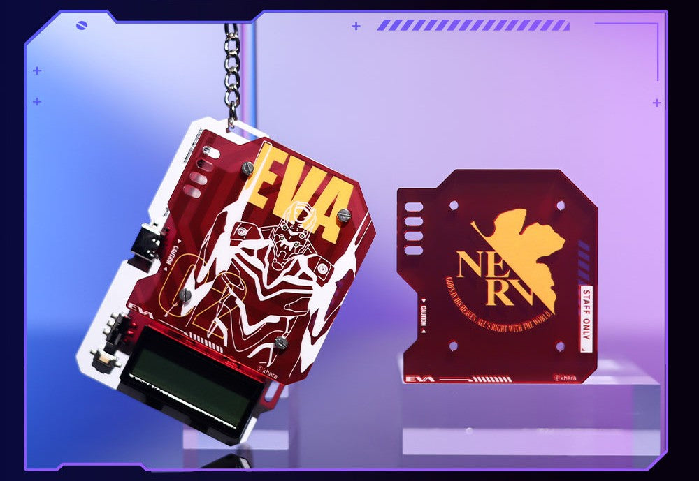 Evangelion RE:CORD Battle Counting Down Keychain
