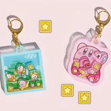 Kirby Shaker Acrylic Keychain Shaka Chara Charm