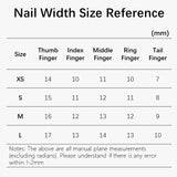 Retro Rabbit Wonderland Handmade Faux Nail Set
