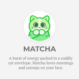 Purritos Cat Plush Matcha 7"