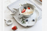 Ceramic Totoro Inspired Dinnerware Set