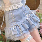 Kawaii Mini Lace Lolita Skirt