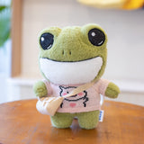 Fluffy Froggie Cos Plush 11.8"