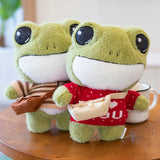 Fluffy Froggie Cos Plush 11.8"
