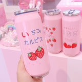 Strawberry Canned Vacuum Cup