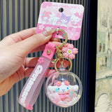 Sakura Cinnamoroll Ball Keychain