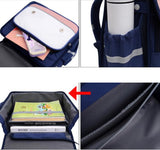Waterproof PU Flip Book Bag