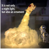 Rocket Cloud Night Light USB DIY Kit