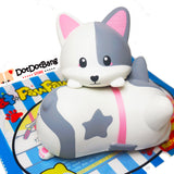 FatPawPaw TWO-FACE Zooya Corgi Slow Rising Squishy