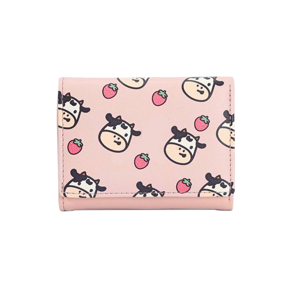 Strawberry Cow Mini Wallet